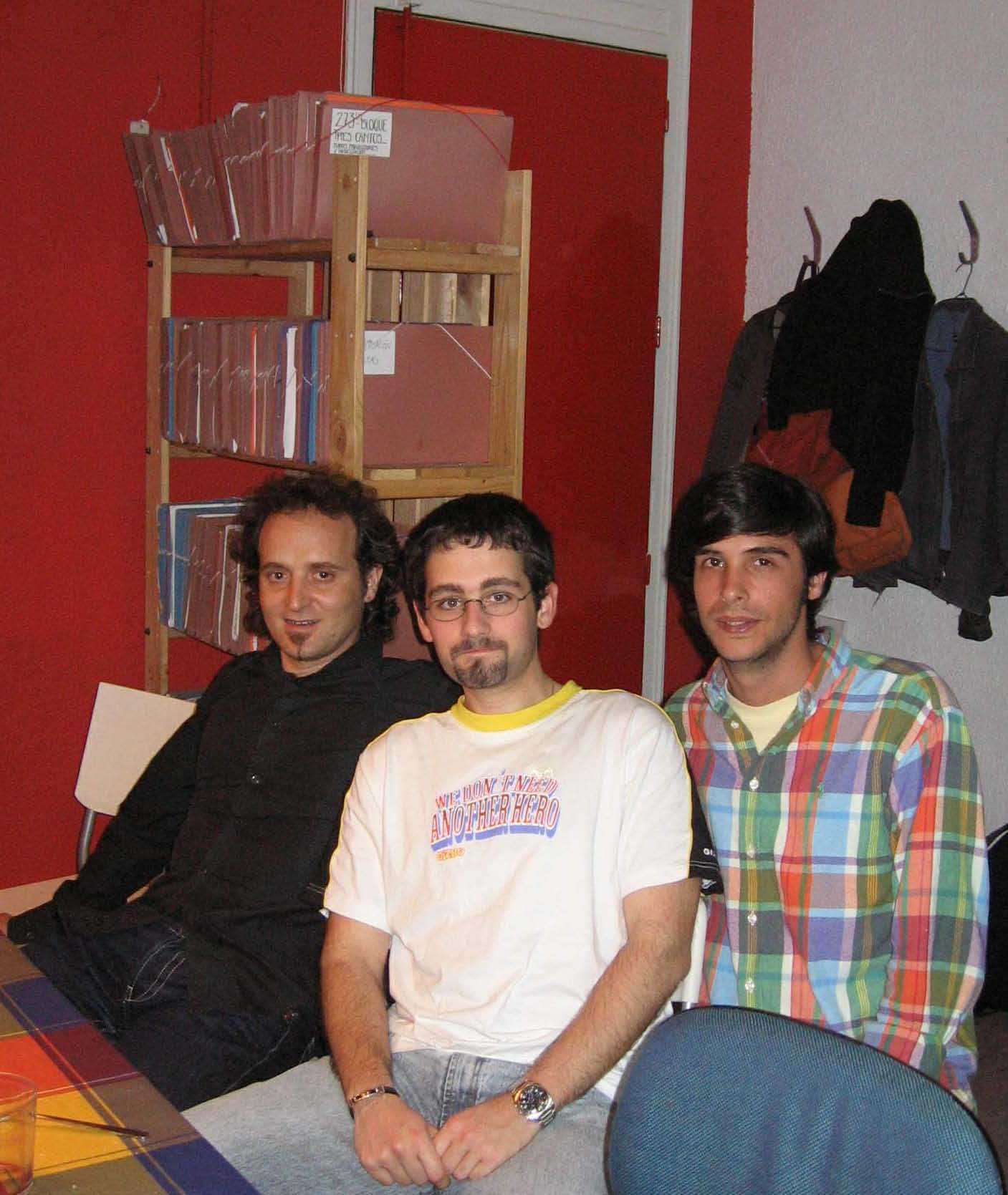 Antonio Alejandro, Wenceslao Vega y Antonio Castilla