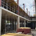 Obra del bloque de 132 viviendas VPO en Reus